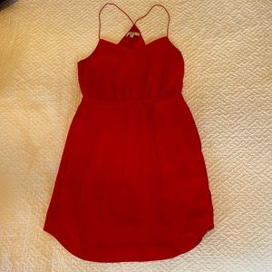 Madewell Red Dress - Size Small